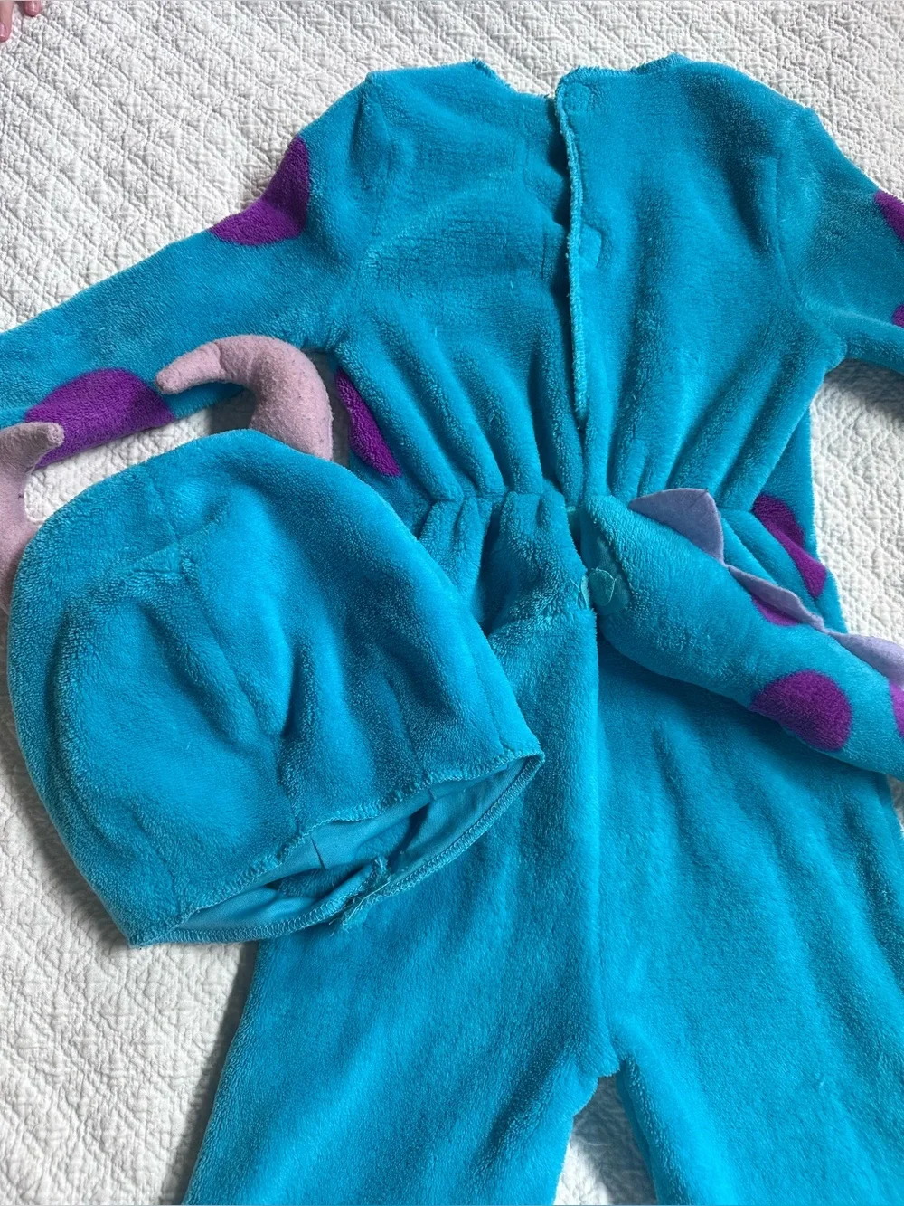 Disney Pixar Monsters Inc Sulley Toddler Costume Plush 3 Piece Halloween